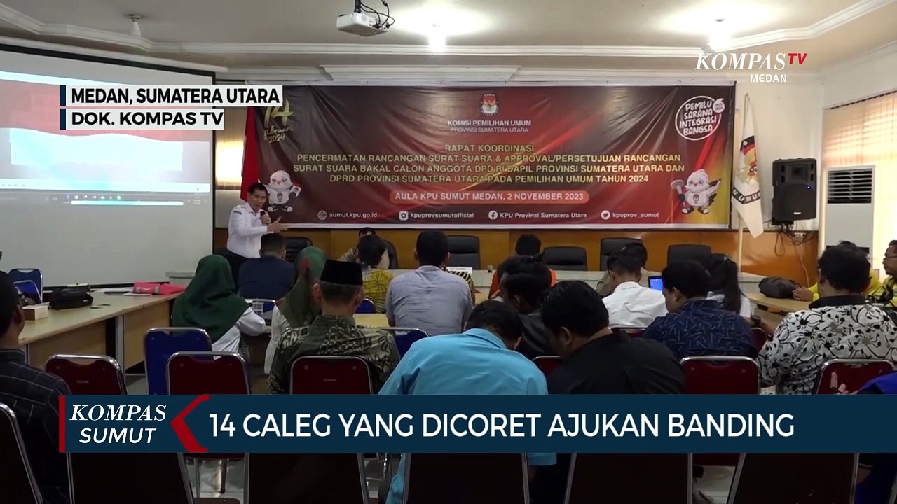 14 Caleg Ajukan Sengketa Ke Bawaslu Sumatera Utara Video Dailymotion