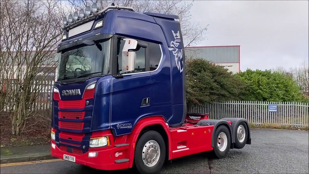 FOR SALE Scania S650 NextGeneration exterior and interior Vidéo