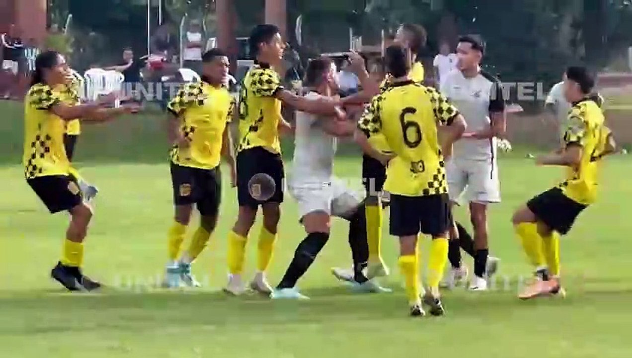 Amistoso Termina En Pelea Campal Entre Jugadores De Oriente Y