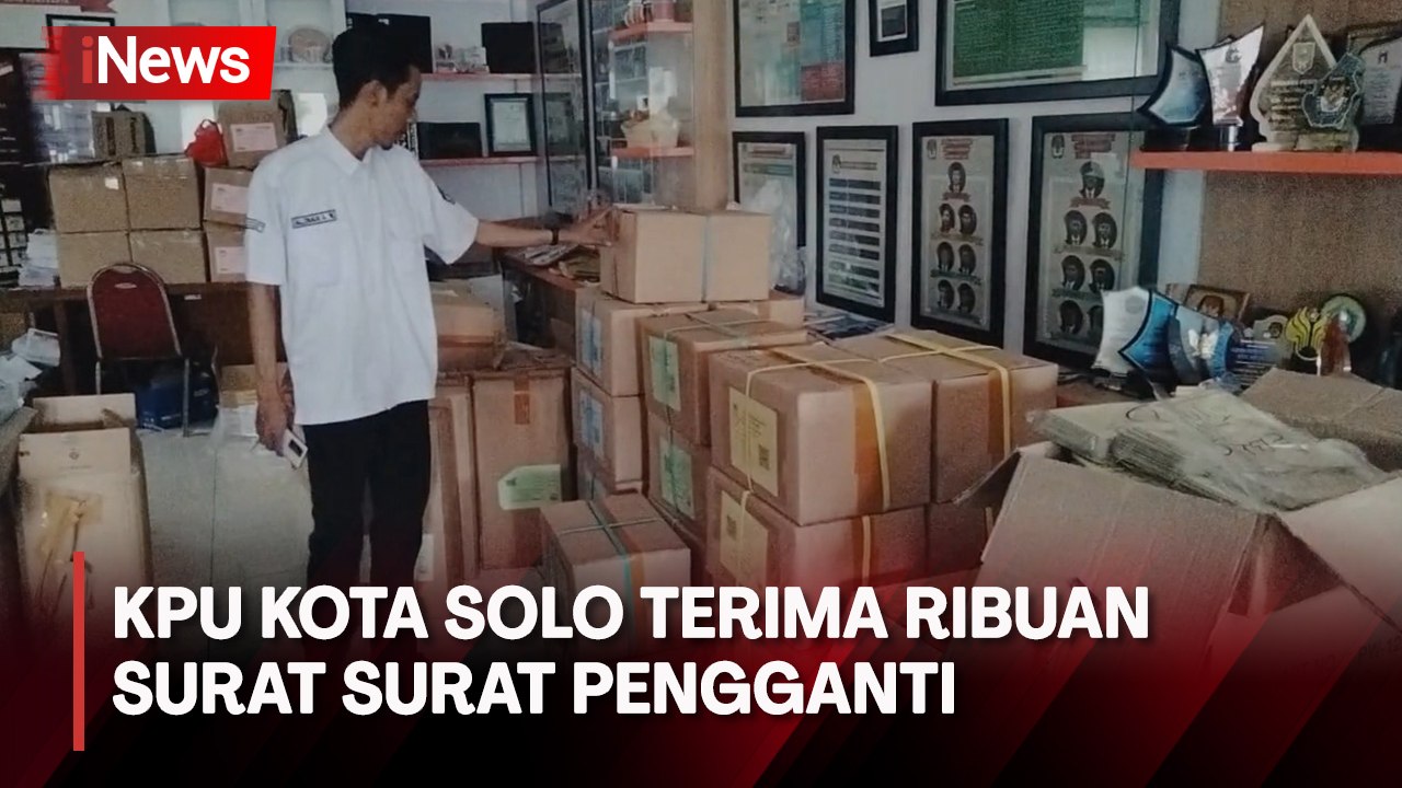 Rusak Saat Sortir Dan Lipat Kpu Kota Solo Terima Ribuan Surat Surat