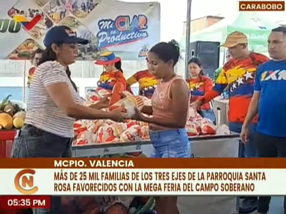 Más de 25 mil familias fueron favorecidas por la Feria del Campo