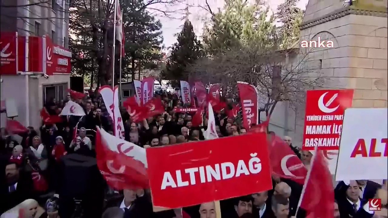 AKP ye kapıları kapattı Yeniden Refah Partisi İstanbul Ankara ve