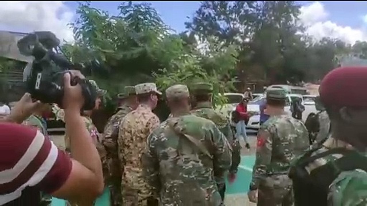 Ministro De Defensa Supervisa Labores En La Frontera V Deo Dailymotion