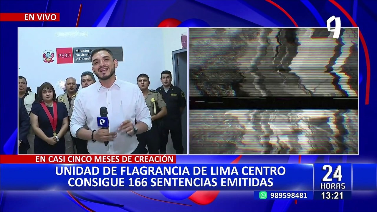 Unidad De Flagrancia De Lima Centro Emite Sentencias En Cinco Meses