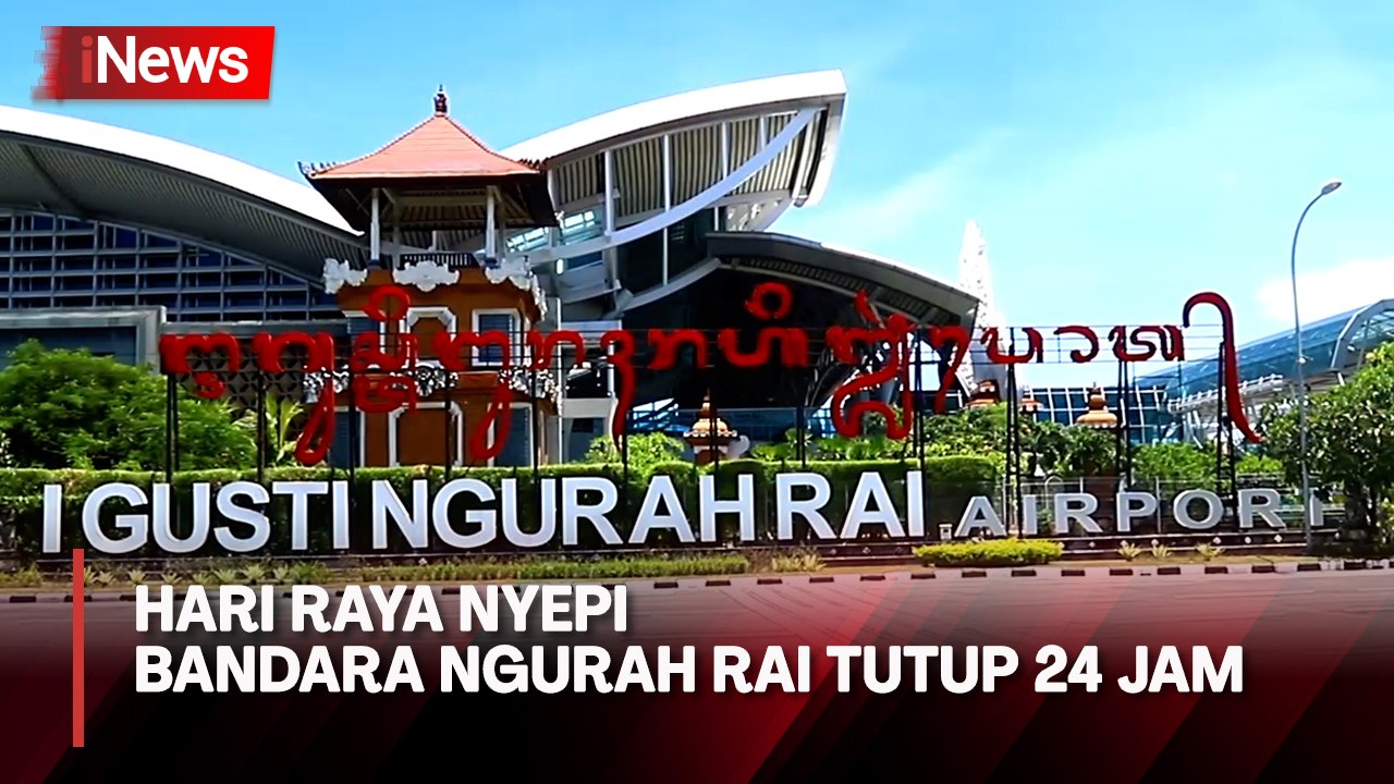 Perayaan Hari Raya Nyepi Bandara I Gusti Ngurah Rai Tutup 24 Jam