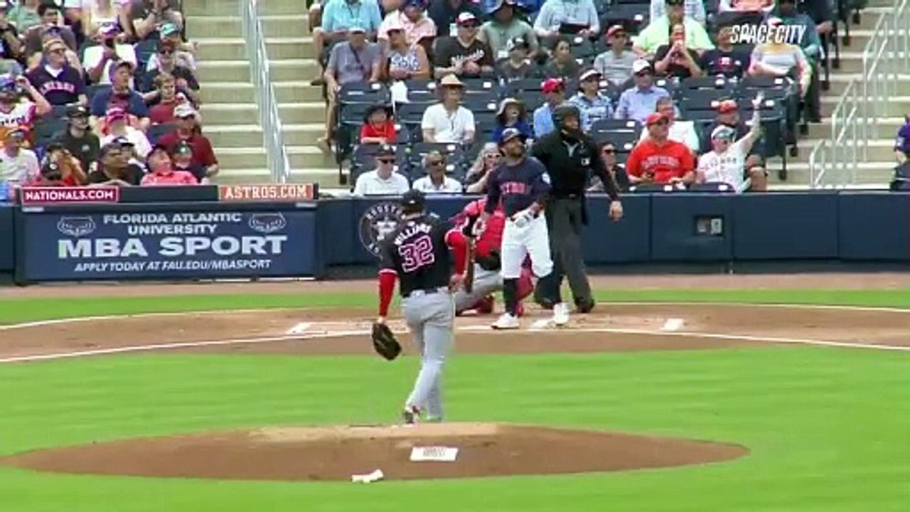 Jos Altuve Con Su Primer Jonr N En El Spring Training V Deo