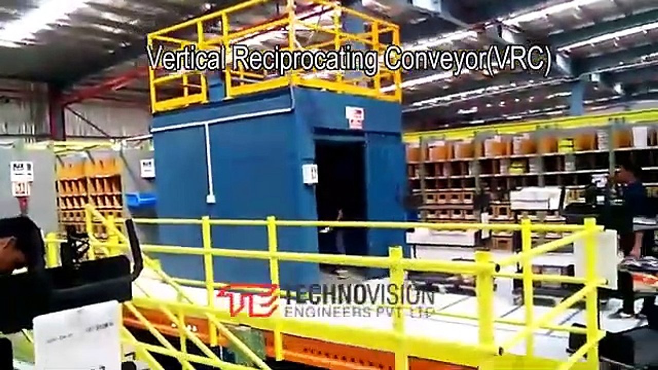 Vertical Reciprocating Conveyor Technovision Engineers Pvt Ltd