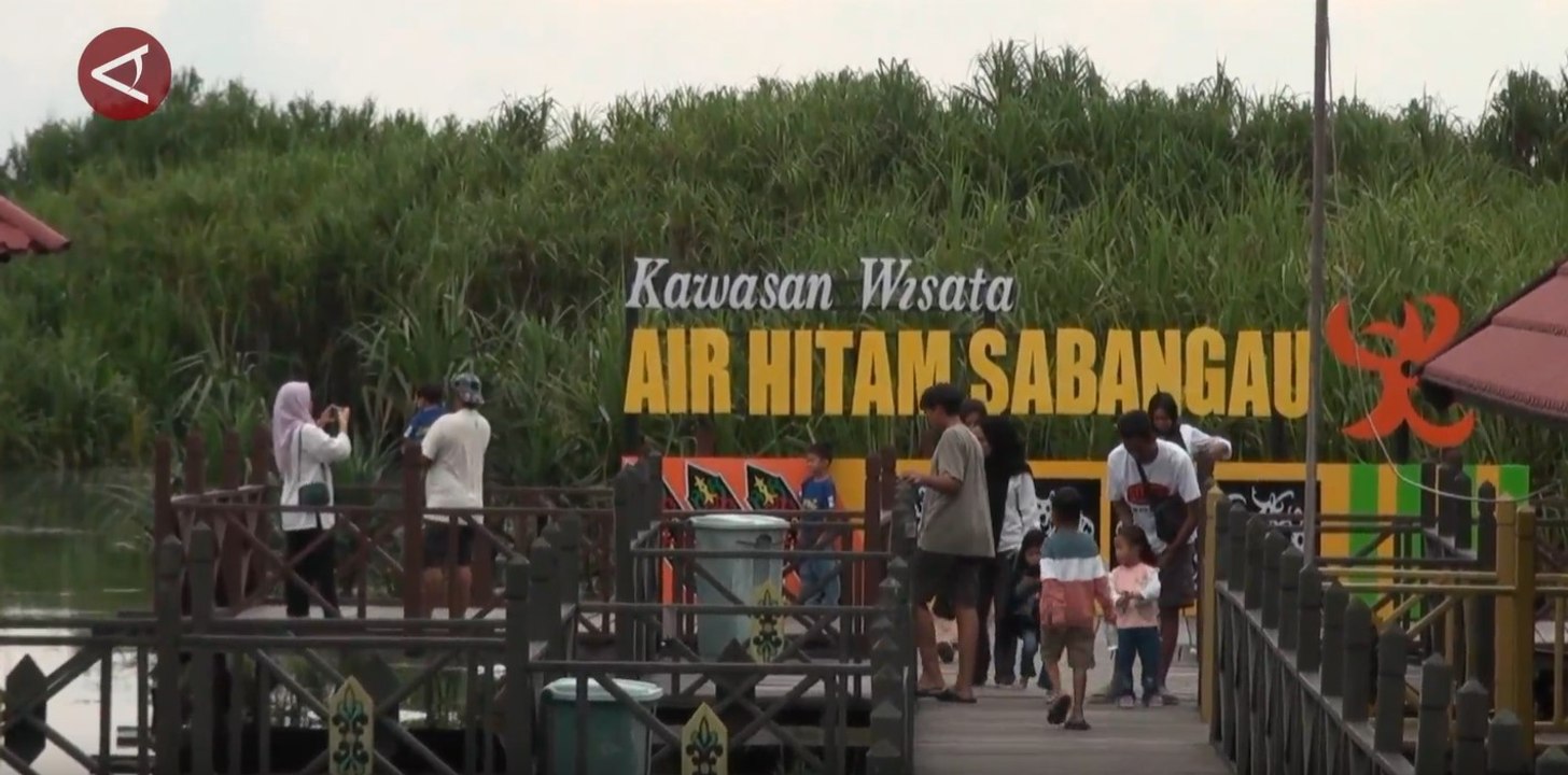 Air Hitam Sabangau Wisata Warga Palangka Raya Di Akhir Libur Lebaran