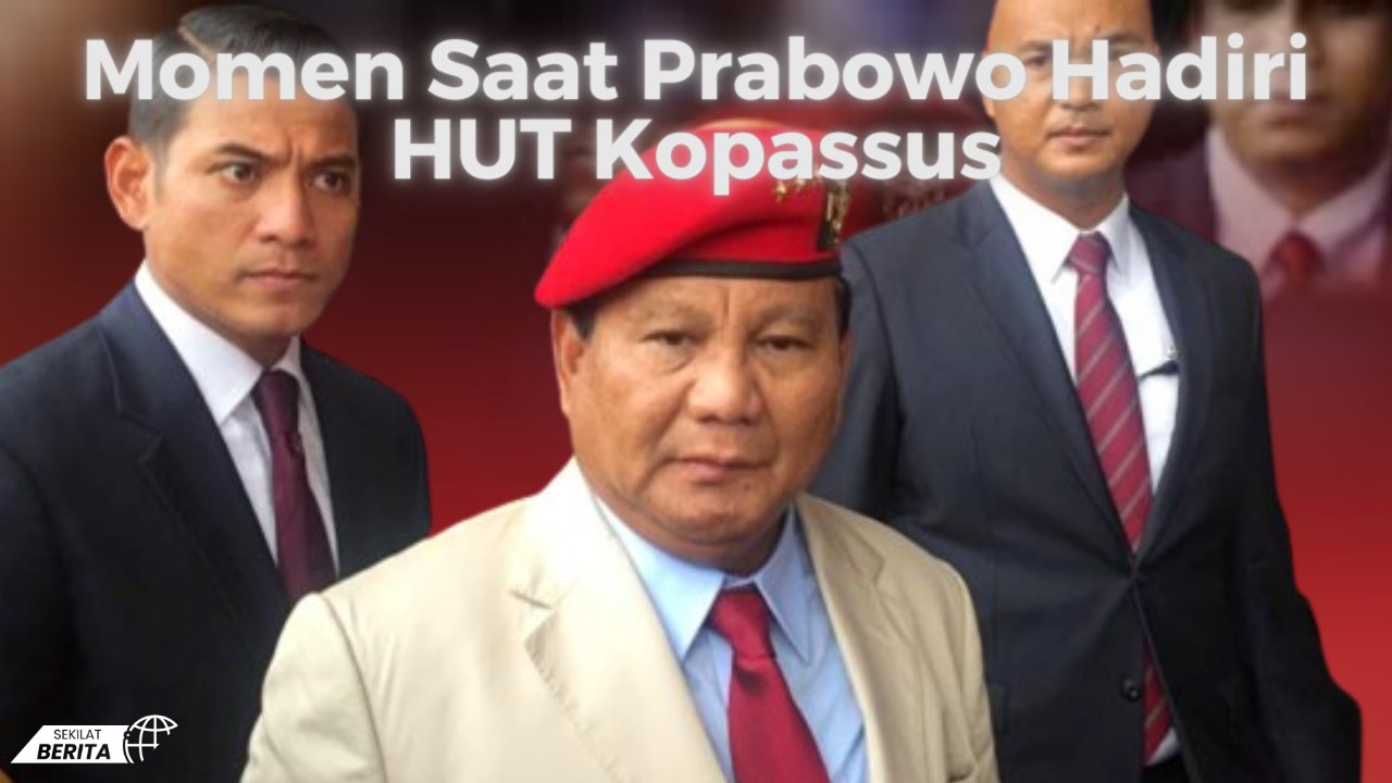 Momen Saat Prabowo Hadiri HUT Kopassus Video Dailymotion