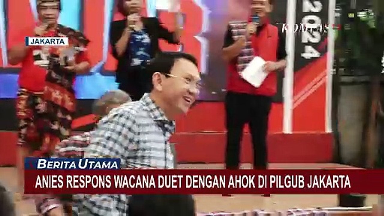 Ini Respons Anies Soal Wacana Duet Dengan Ahok Di Pilkada Jakarta