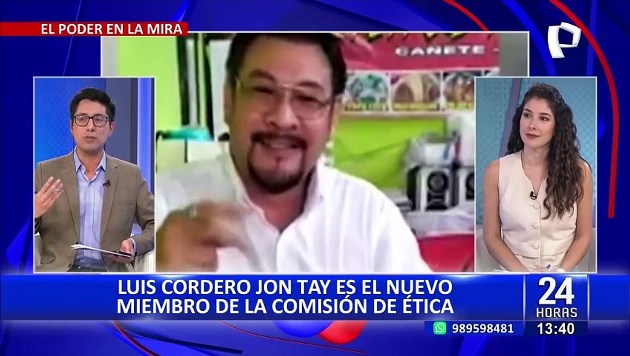 Luis Cordero Jon Tay es nombrado nuevo integrante de la Comisión de