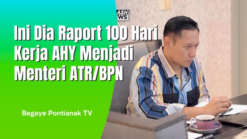 Raport Hari Kinerja Ahy Sebagai Menteri Atr Bpn