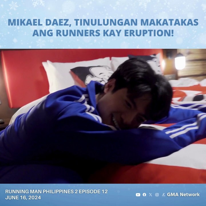 Running Man Philippines Mikael Tinulungan Makatakas Ang Runners