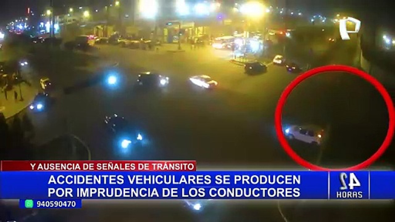 Accidentes de tránsito en Lima exceso de velocidad imprudencia y