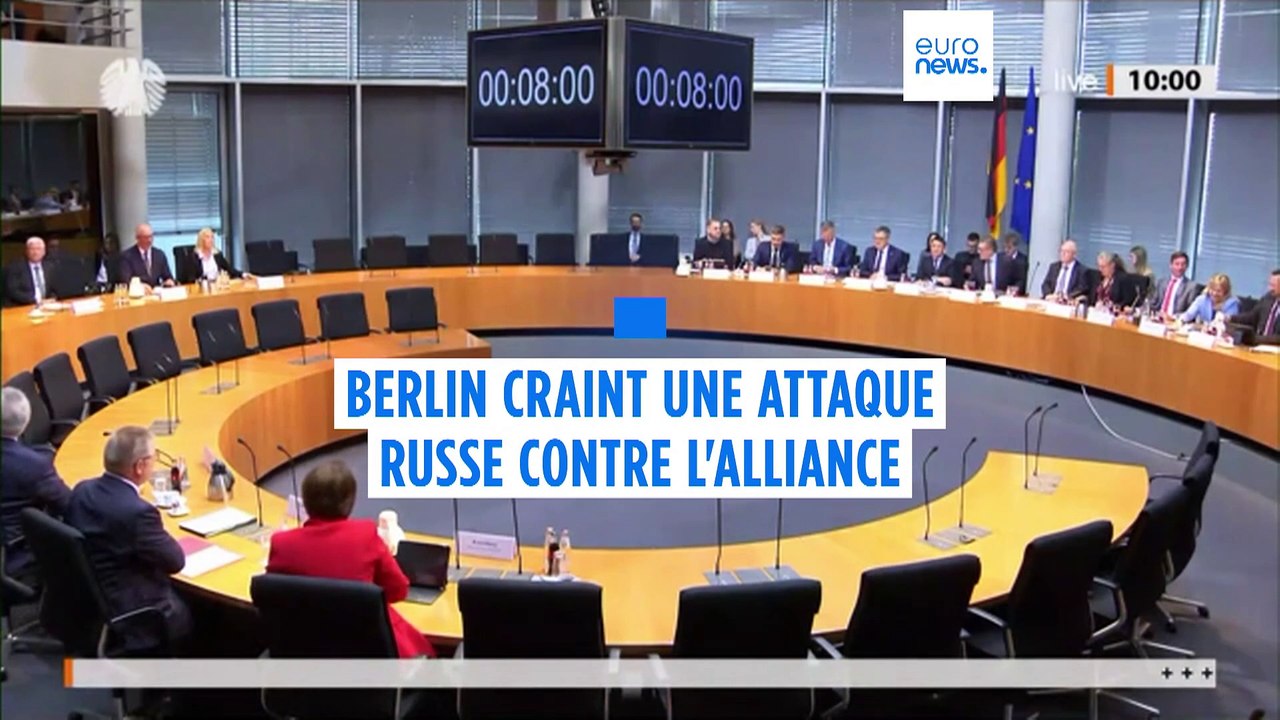 Berlin craint une attaque russe contre l OTAN Vidéo Dailymotion