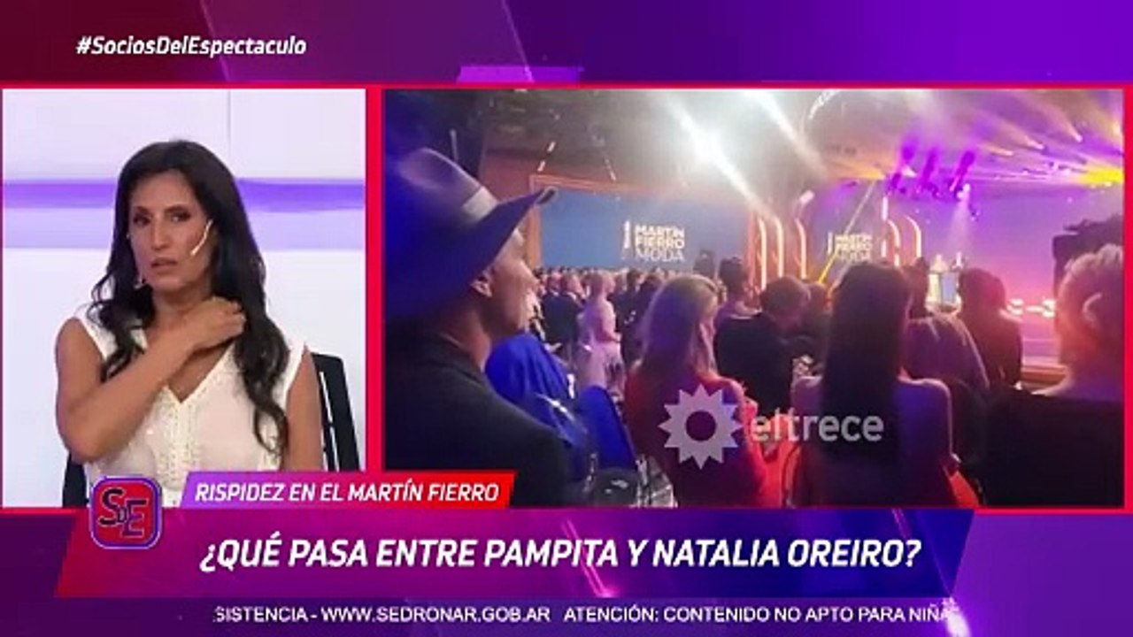 Pampita tiró una afirmación tremenda sobre Natalia Oreiro su máxima