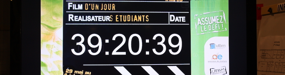Festival du Film d'un jour UTBM