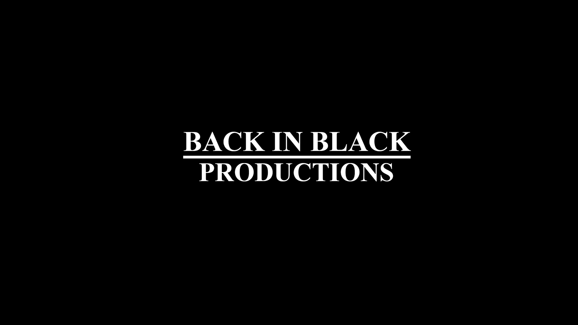 Back in Black Productions Ltd.