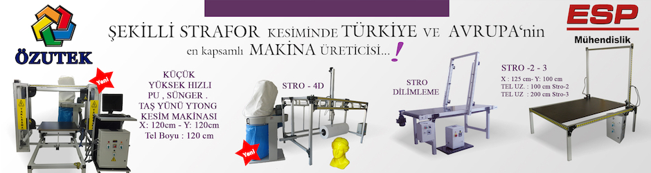 ESP Mühendislik - Strafor Kesim Makinaları