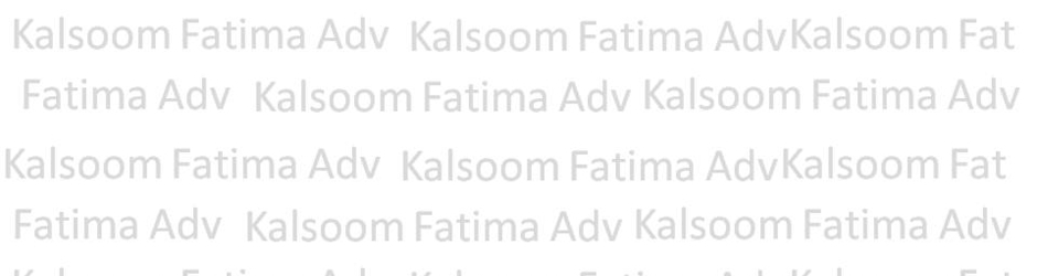 kalsoomfatimaadvocate