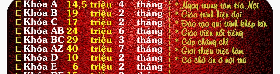 Dạy Nghề Tóc Hà Nội Korigami