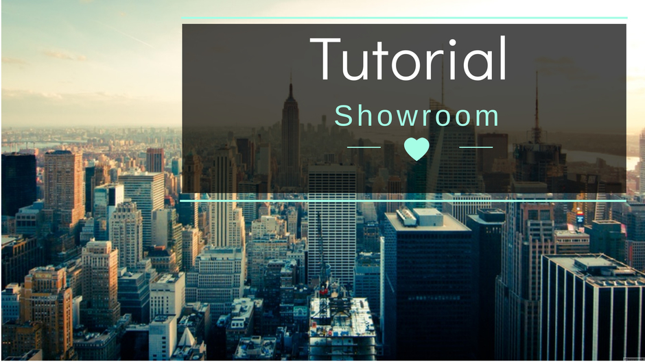Tutorial Showroom