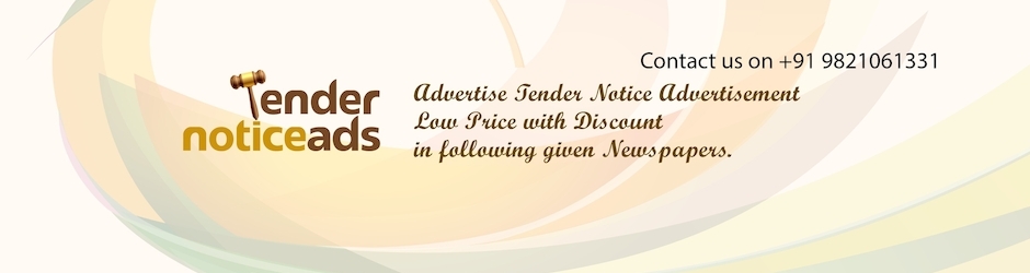 Tender Notice Ads