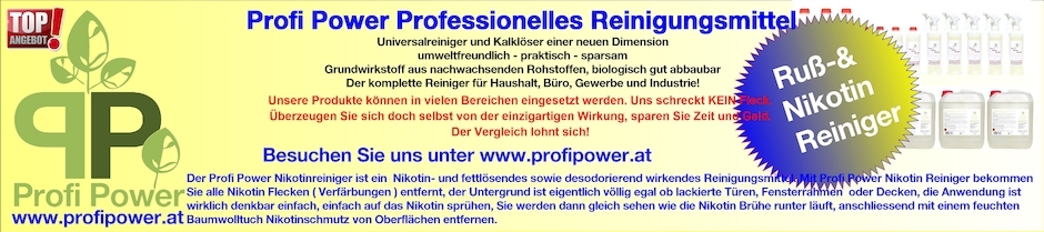 Profi Power Reinigungsbedarf