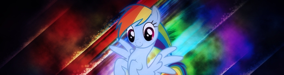 Dashing Rainbow Dash
