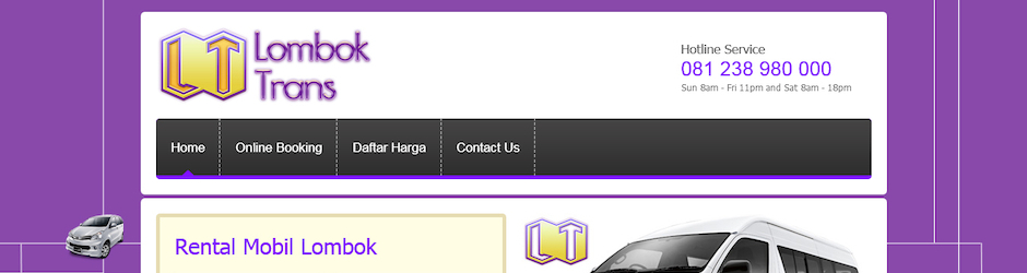 Rental Mobil Lombok