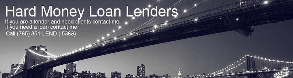 Hard Money Loans Lenders Real Estate