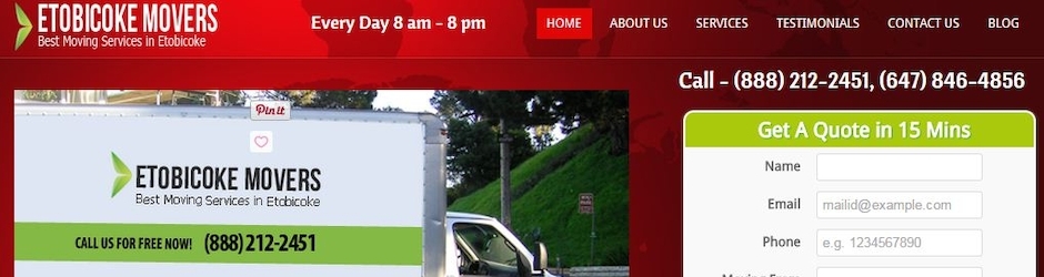 Etobicoke Movers  Local Moving Services