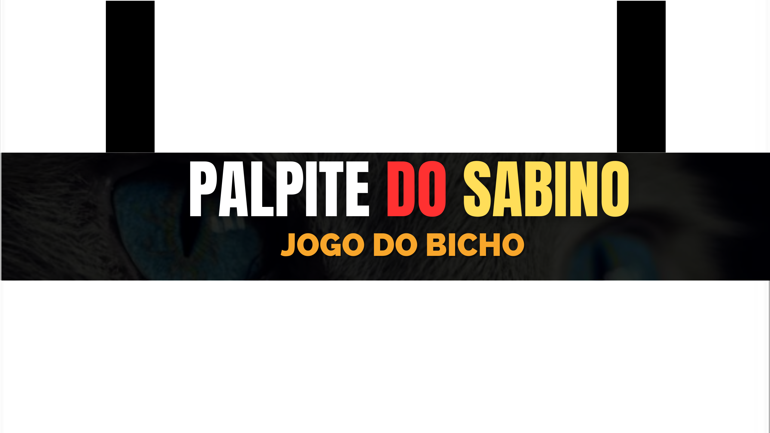 Palpite do Sabino