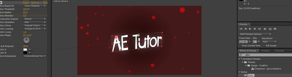 After Effects Tutor