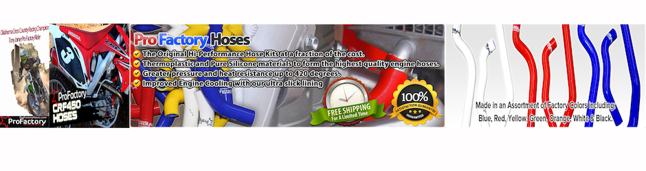 Motocross Radiator Hose Kits