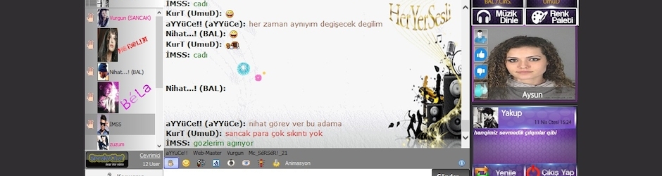 heryersesli sohbet