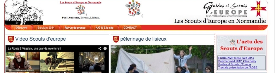 Normandie pont audemer scout d'europe