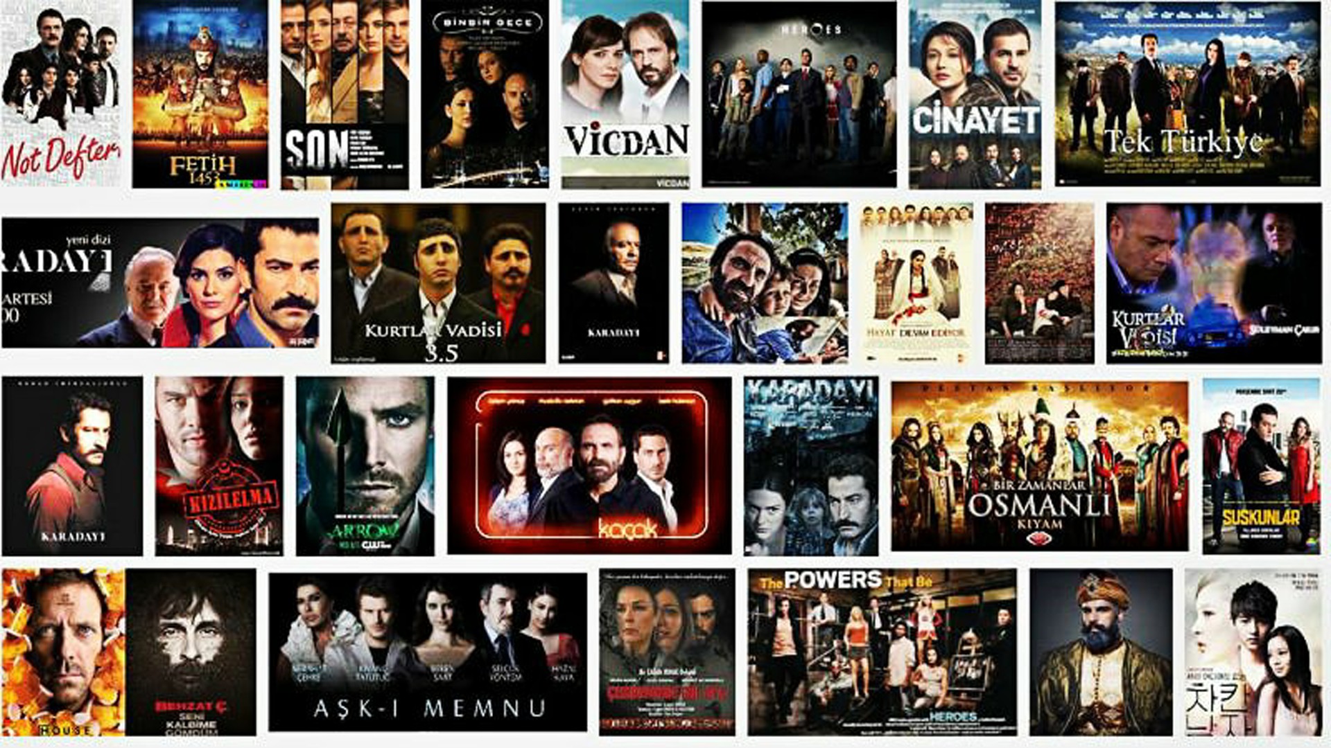 Turkish series (English dubbing )