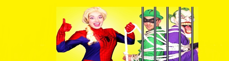 Frozen Elsa Spiderman Superhero Videos