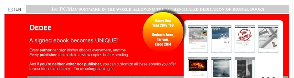 Dedee Software - ebooks signing