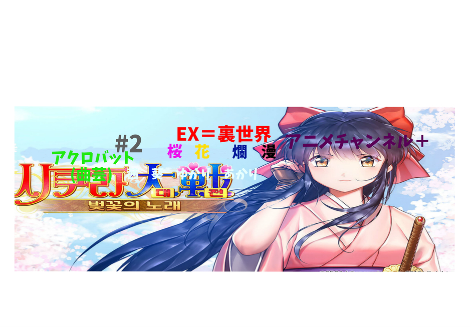 桜花＝サクラ大戦＝桜花爛漫