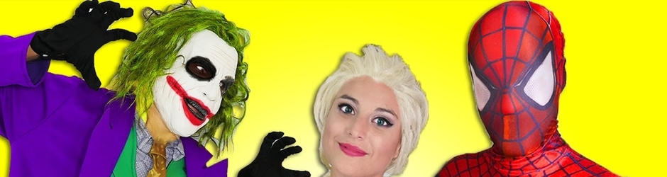 Spiderman Frozen Marvel Superhero Real Life