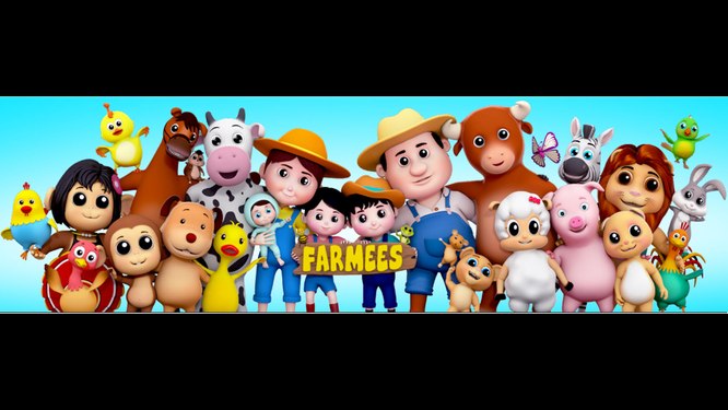 Farmees - Kids 3D Nursery Rhymes TV And Baby Songs
