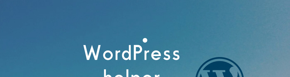 WordPress helper