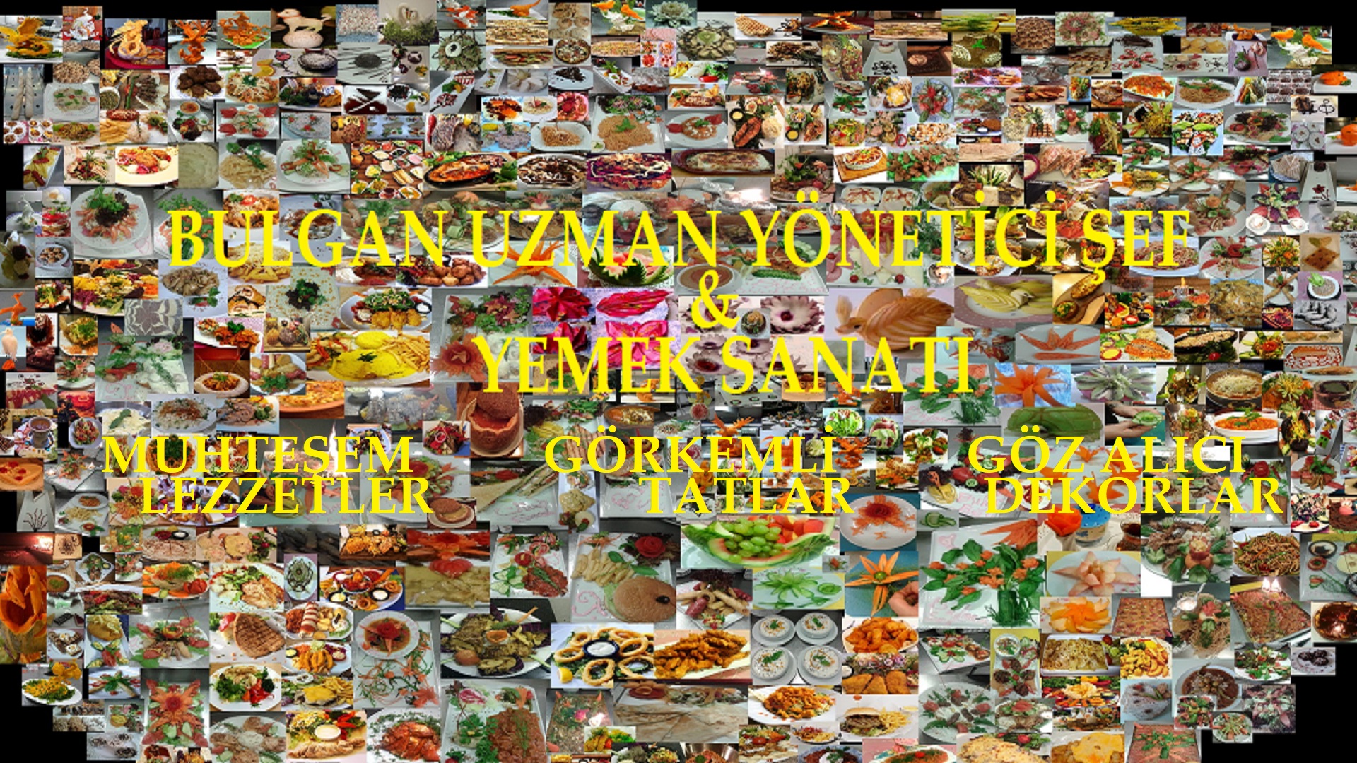 BULGAN UZMAN YÖNETİCİ ŞEF'TEN YEMEK SANATI