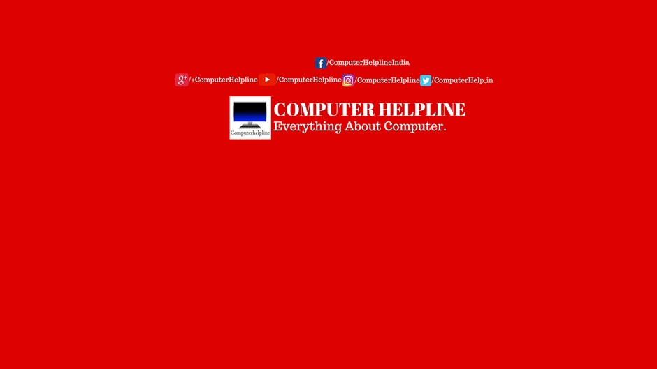 The Computer Helpline