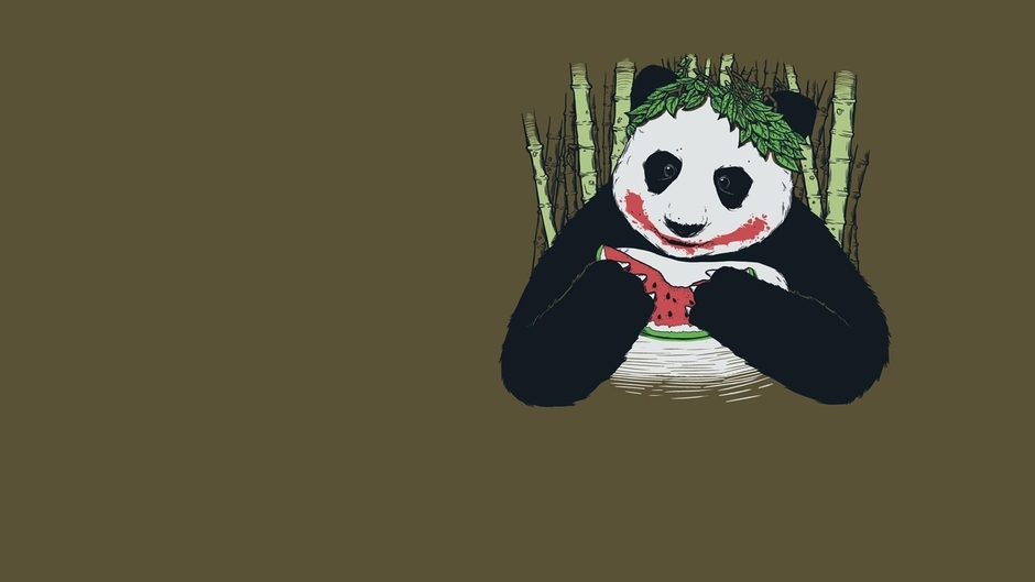 Funny panda