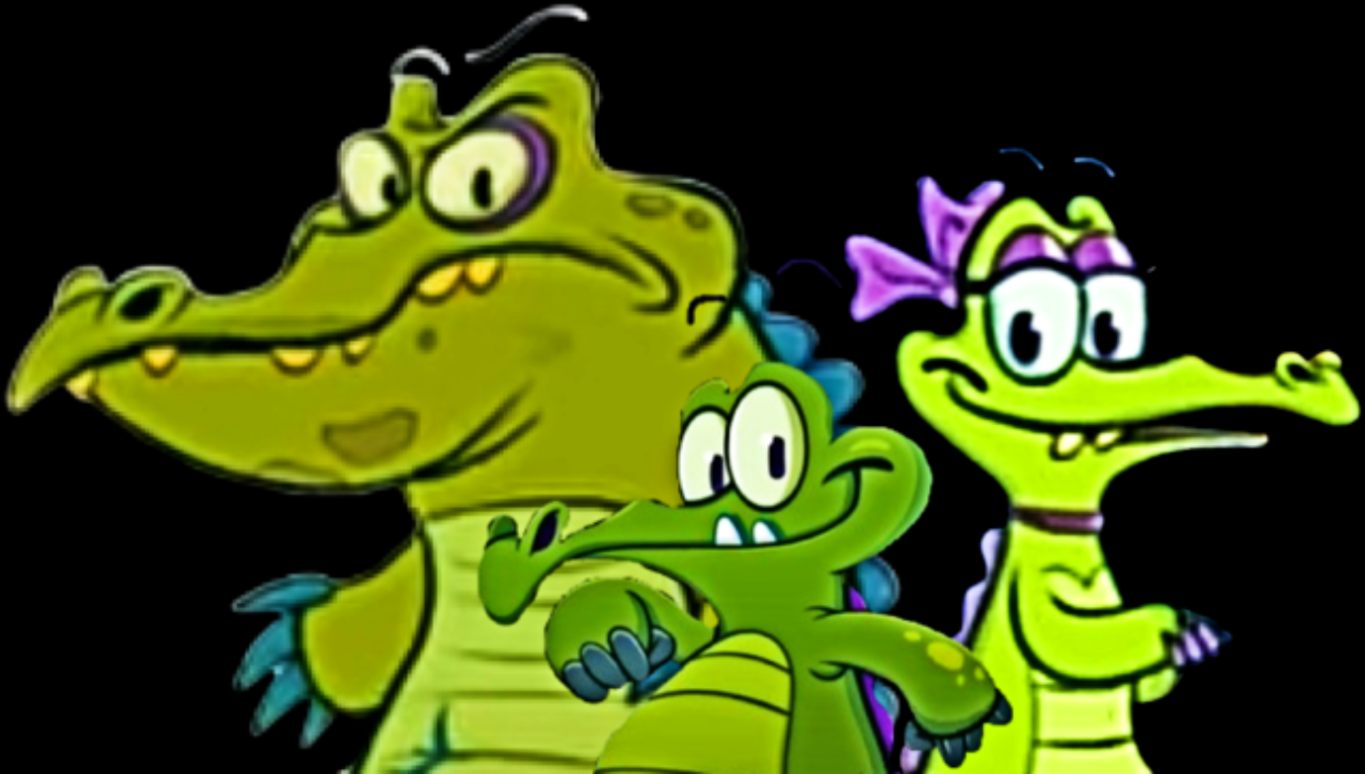 Swampy, Allie and Cranky