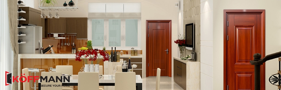 Cửa thép vân gỗ Koffmann