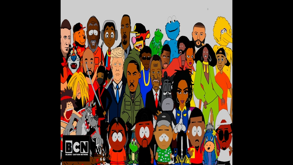 BLACK CARTOON NETWORK